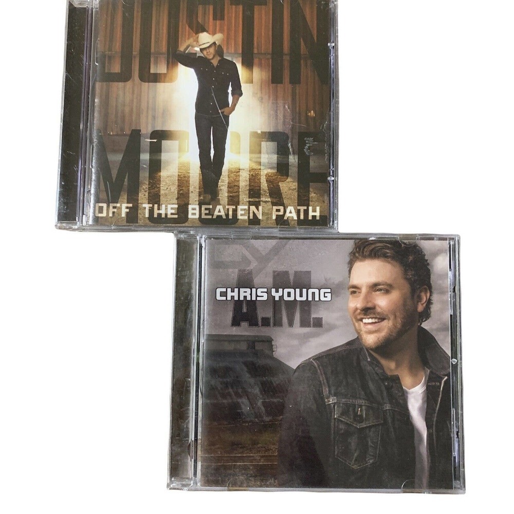Chris Young - A.M. & Justin Moore - Off The Beaten Path - CD Bundle